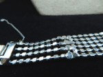 6 row rhinestone bracelet bk a